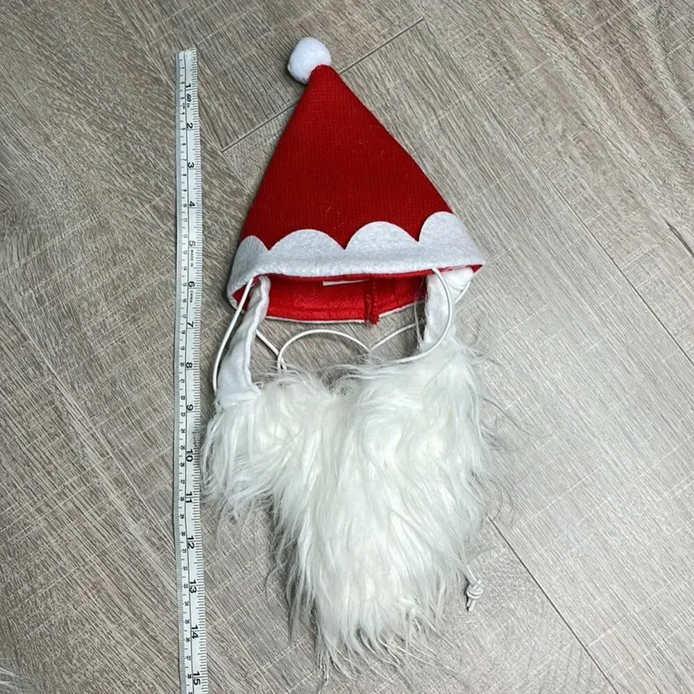 Dog Christmas Santa Clause Costume Accessories Set Of 3